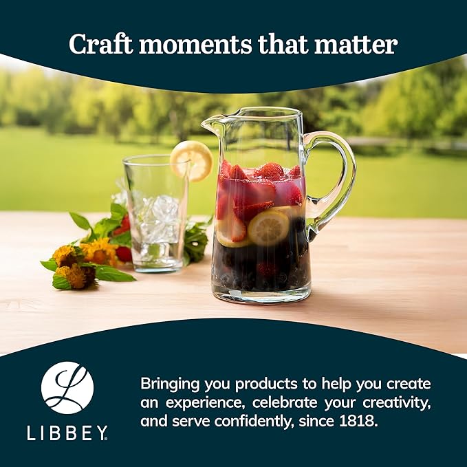 Libbey Cantina Glass Pitcher in Gift Box, 79.3 oz - Image 6