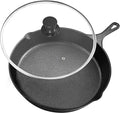 Utopia Kitchen Saute Frying Pan 8 Inch, Cast Iron Chefs Pan, Pre Seasoned Cast by UTOPIAKITCHEN