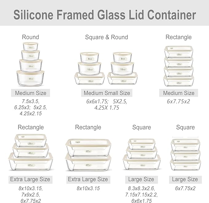 Urban Green Glass Food Container Set - Image 5