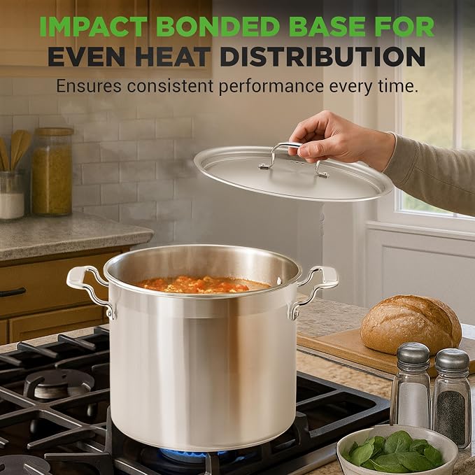 NutriChef 16-Quart Stainless Steel Stockpot - Image 6