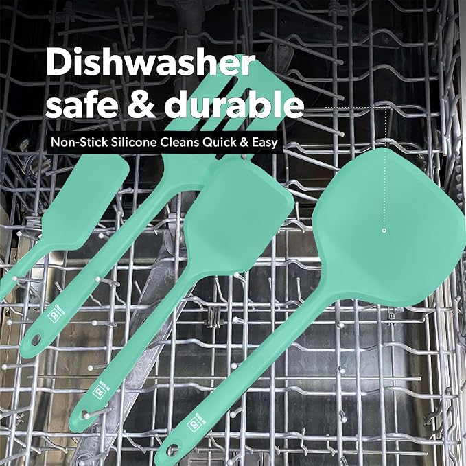 New DI ORO Silicone Turner Spatula Set - Image 6