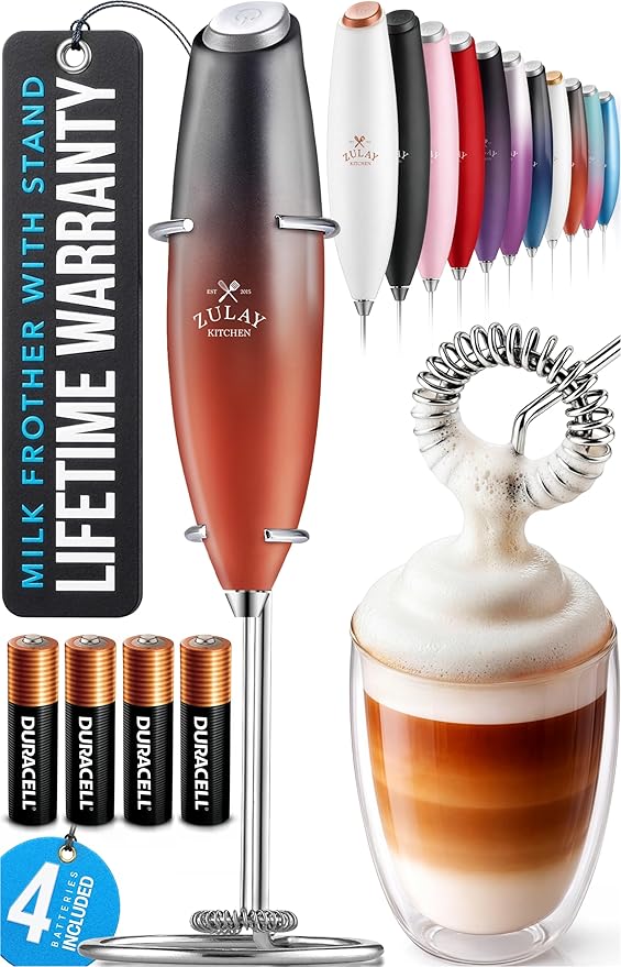 Zulay Kitchen Powerful Milk Frother Wand by ZulayKitchen