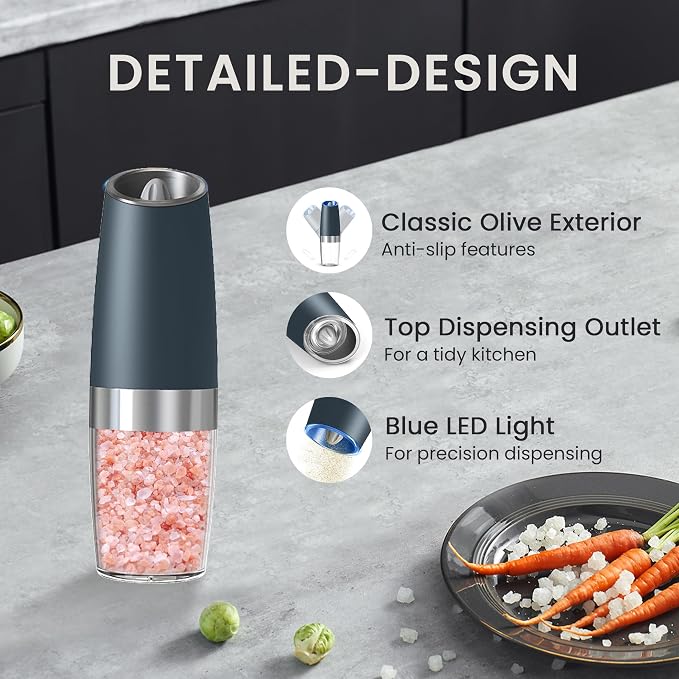 Battery Operated Salt And Pepper Grinder Set - Image 5