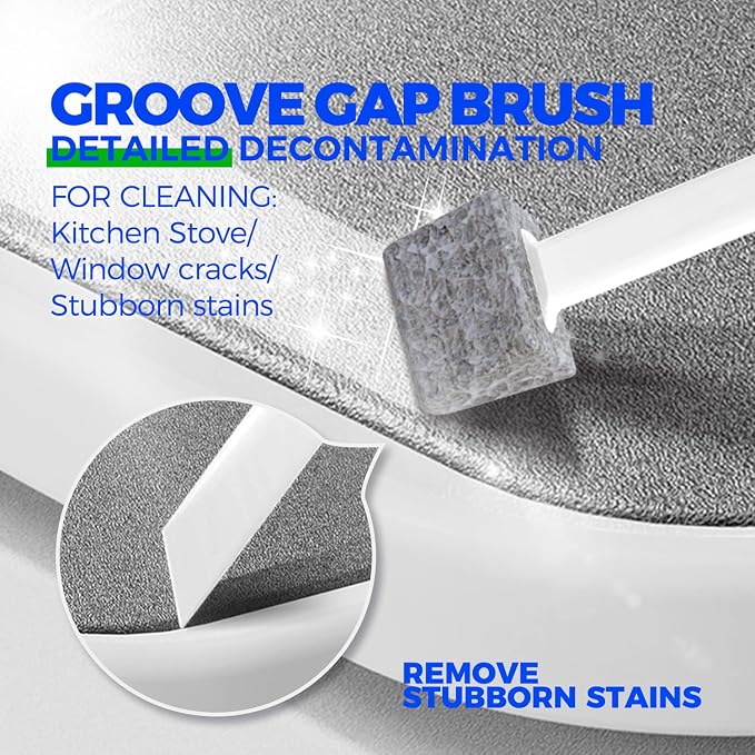 Holikme 7 Pack Deep Cleaning Brush Set, Scrub Pads - Image 4