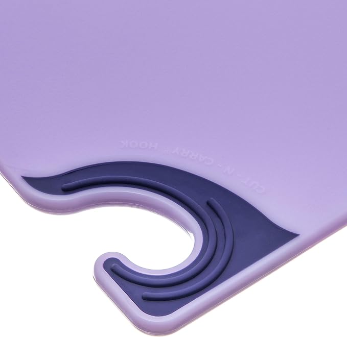 San Jamar Saf-T-Grip Plastic Cutting Board - Image 3