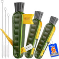 6 Pack Holikme 4 in 1 Cup Lid Cleaning Brush Set by Holikme