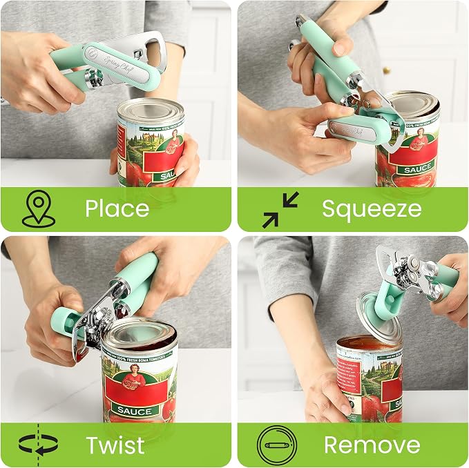 Spring Chef Stainless Steel Can Opener - Image 8