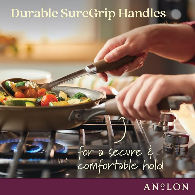 Anolon Advanced Home Hard-Anodized Nonstick Skillets - Image 3
