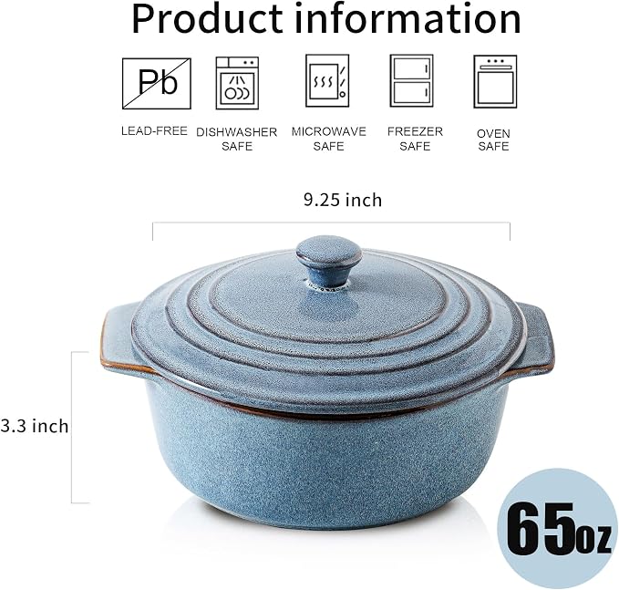HVH Ceramic Casserole Dish - Image 4