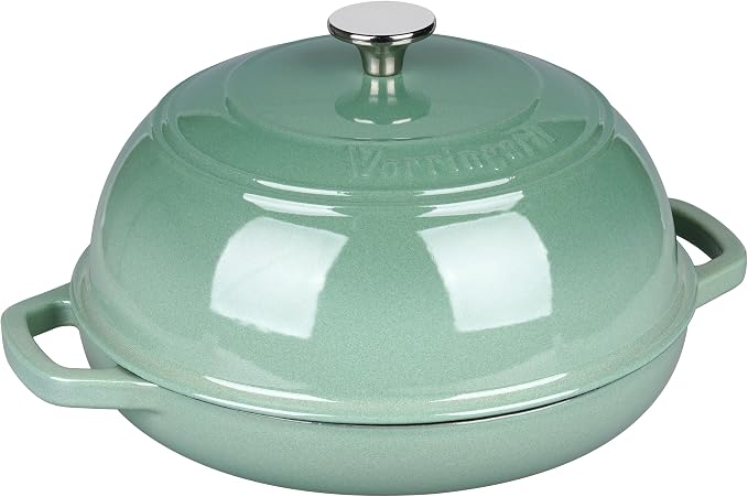 VORRINGARD Enameled Cast Iron Dutch Oven Pot - Image 5