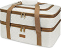 Quilted Insulated Double Casserole Carrier by Vuudh