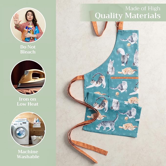Maison d' Hermine 100% Cotton Apron - Image 3