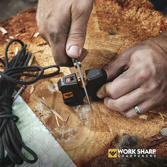 Work Sharp Portable Pivot Knife Sharpener, WSEDCPVT EDC Black - Image 7