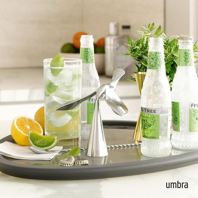 Umbra Tipsy Bottle Opener – Balancing Bird Sculptural Bar Tool and Accessory - Image 2
