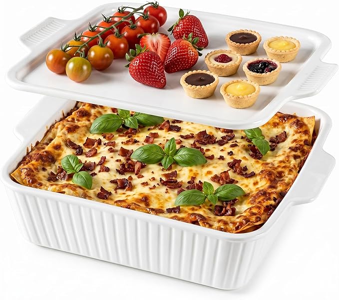 Dizada 10" Square Casserole Dish by DIZADA
