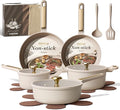 CAROTE Ceramic Cookware Set Nonstick, Non-Toxic & PFAS-Free, Dishwasher by CAROTE