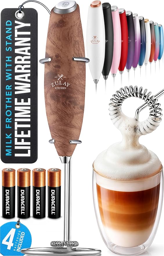 Zulay Kitchen Powerful Milk Frother Wand by ZulayKitchen