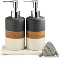 Ceramic Dish Soap Dispensers Set, Shower Soap Dispenser by Cormomu