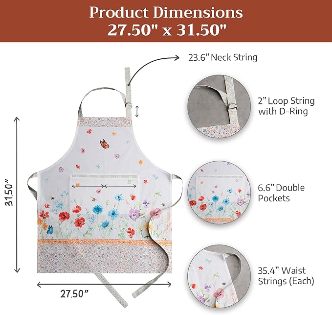Maison d' Hermine 100% Cotton Apron - Image 7