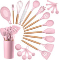 HaWare Kitchen Cooking Utensils Set, 23-Piece Silicone Kitchen Utensils Spatula by HaWare