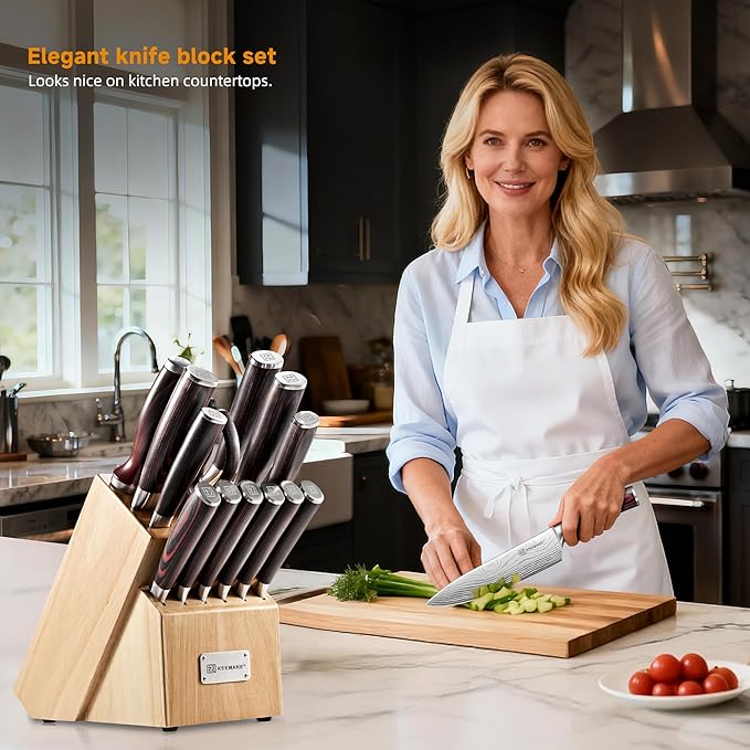 KEEMAKE 14-Piece Knife Set - Image 6