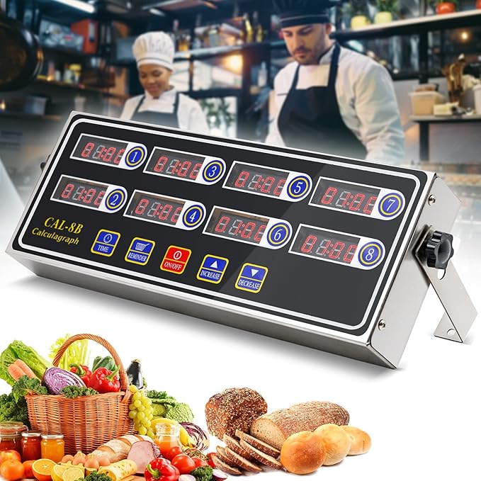 Commercial Kitchen Timers for Cooking Manual Big Large Timer Digital Timer by NAOEDEAH