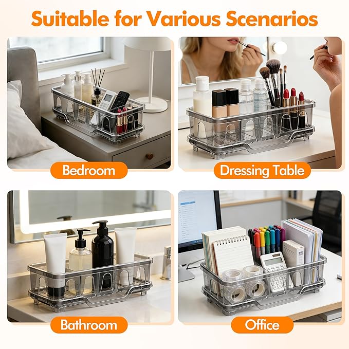 Kitchen Sink Sponge Holder, Sink Caddy Organizer - Image 4