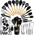 Kaluns 50 PCS Silicone Kitchen Utensils Set Complete Kitchen Set by Kaluns%C2%AE