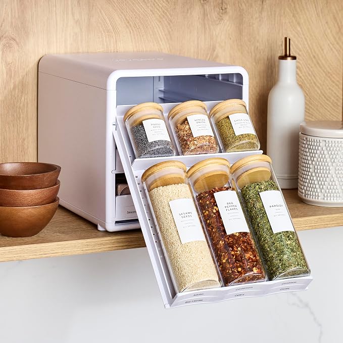 YouCopia SpiceStack, 18-Bottle Adjustable Spice Rack Organizer, Pull-Out - Image 10