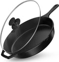 Utopia Kitchen Premium Saute Frying Pan 12 Inch, Cast Iron Chefs Pan, Pre by UTOPIAKITCHEN