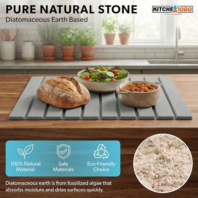 Stone Drying Mat for Kitchen Counter - Image 3