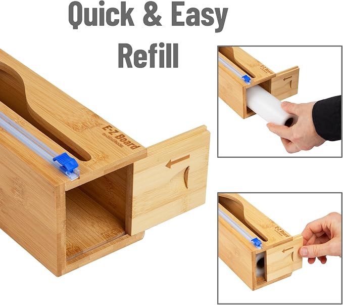 Mind Reader E-Z Board Disposable Cutting Board Box Set, 20 sq ft, Refillable - Image 7
