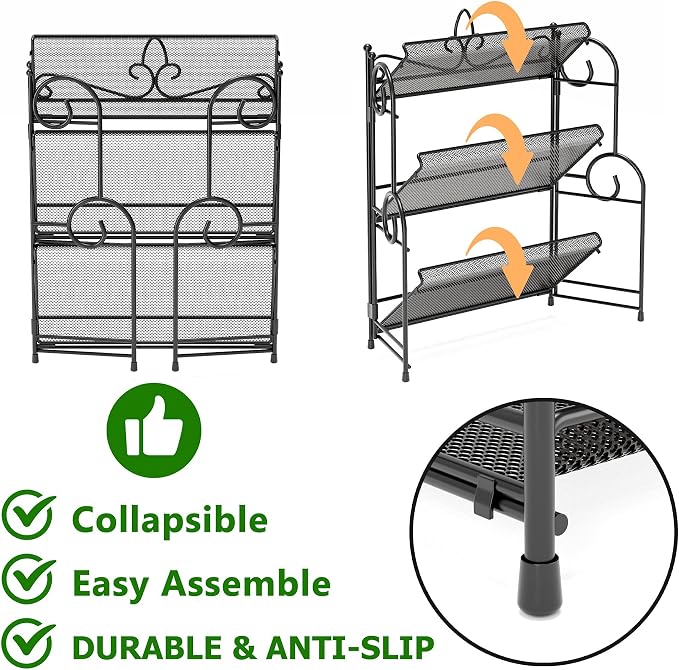 YIUKEA Bathroom Organizer Countertop - Image 5