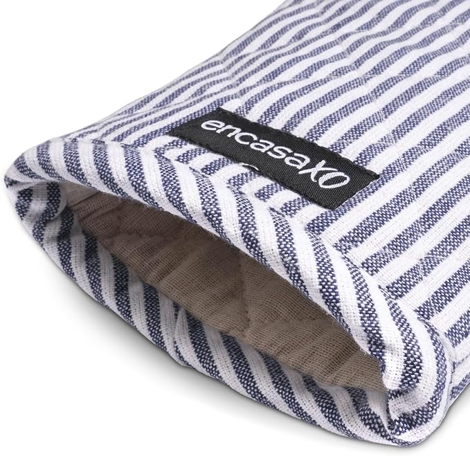 Encasa XO Long 12"x7" Oven Microwave Hand Gloves Mitts - Image 3