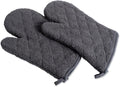 DII Basic Terry Collection 100% Cotton Quilted, Oven Mitt, Mineral Gray by DII