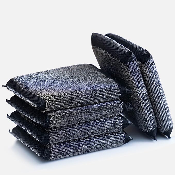 Steel Wool Scrubber Dish Sponges by EdgeVue
