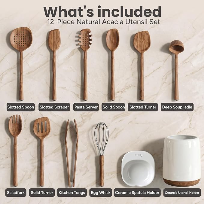 Wooden Spoons for Cooking - Image 2