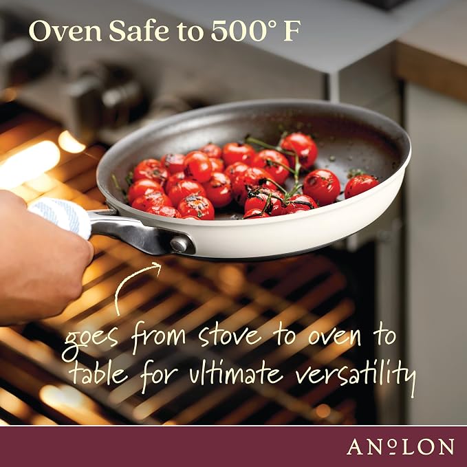 Anolon Achieve Hard Anodized Nonstick Frying Pan/Skillet, 10 Inch - Image 4