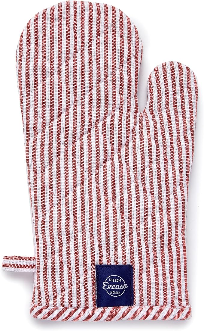 Encasa XO Long 12"x7" Oven Microwave Hand Gloves Mitts - Image 4