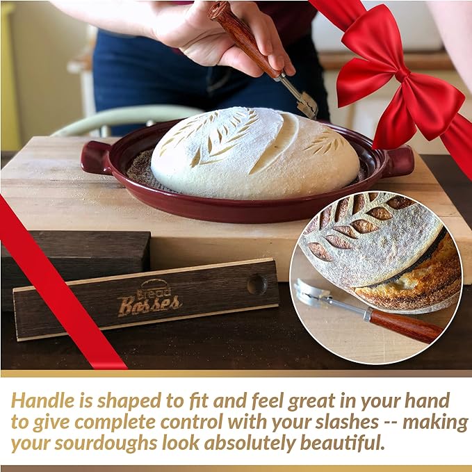 Bread Bosses Bread Bakers Lame Slashing Tool -Dough Making Slasher Tools Baking - Image 3