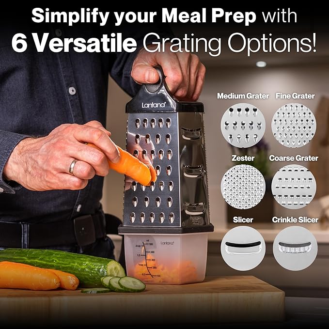 Lantana Cheese Grater for Kitchen - Image 2