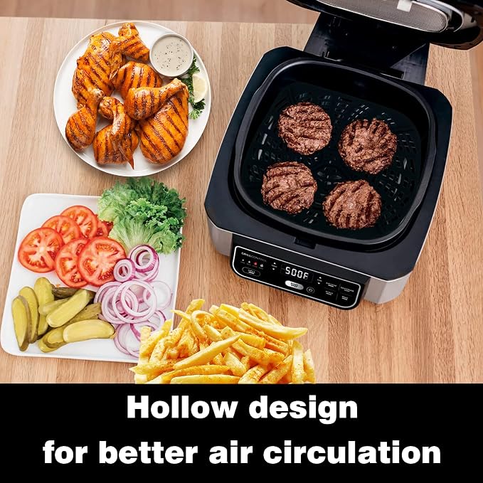 Replacement Stainless Steel Splatter Shield and Reusable Silicone Liner Set - Image 4