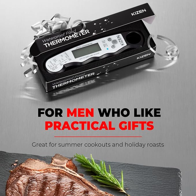 KIZEN Instant Read Meat Thermometer Digital - Image 7