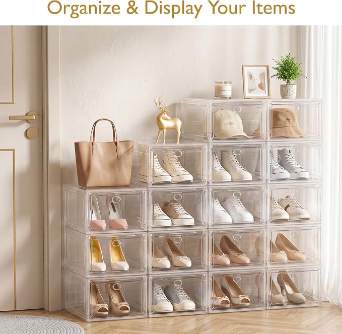 Thickened Clear Shoe Storage Organizer - Image 9