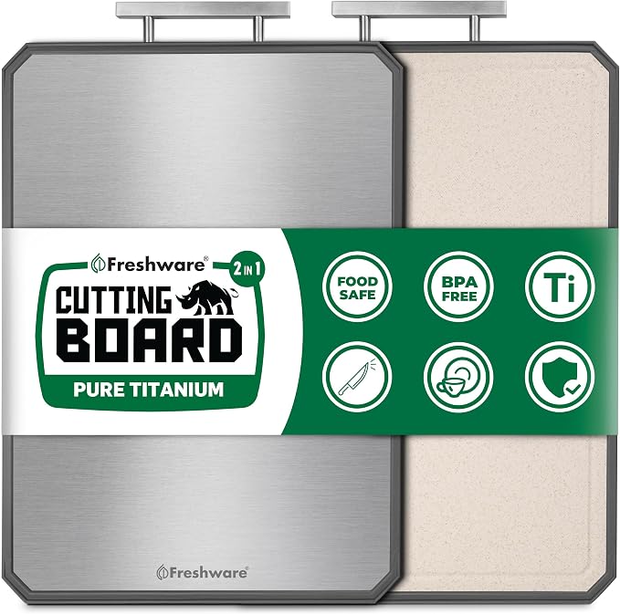 Freshware Titanium Cutting Board by Freshware
