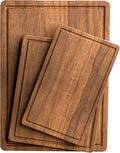 Acacia Wood Cutting Boards Set of 3 by Misawce