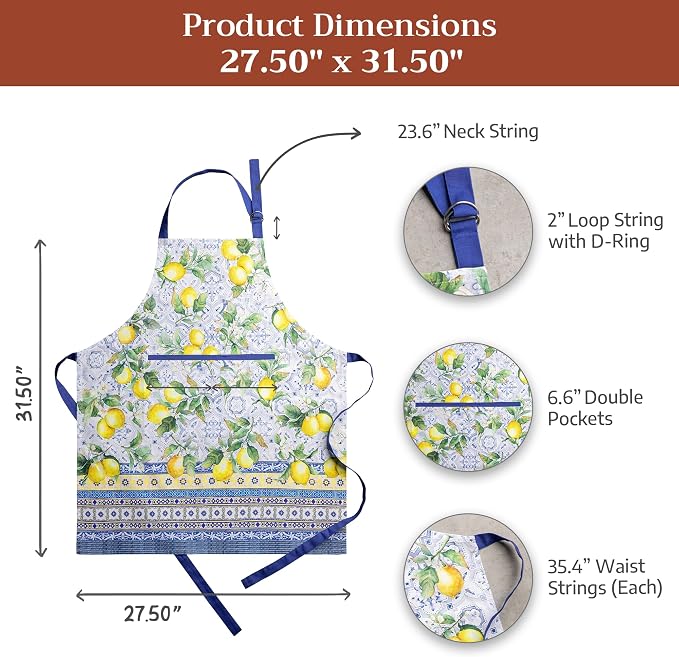 Maison d' Hermine 100% Cotton Apron - Image 7