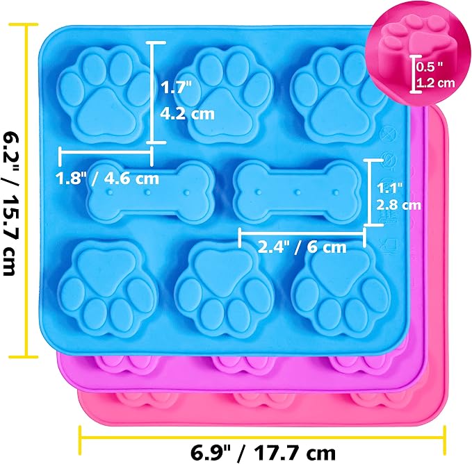 Anaeat 3 Pack Silicone Molds - Image 6