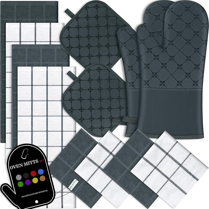 Oven Mitts Kitchen Towels Dishcloths by BSKSSK