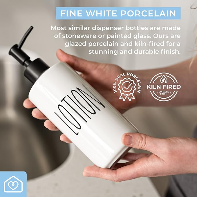 Heartland Home Porcelain 16oz Lotion Dispenser - Image 5